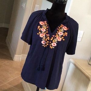 Keep in touch t shirt, size medium, NWT